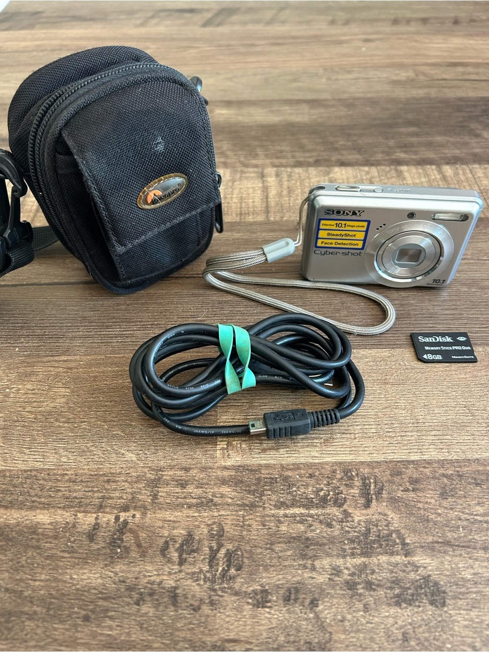Sony Cyber-shot DSC Digital Camera Bundle - Tested Y2K Digicam